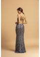 Sparkling Sequin Fitted Long Gown